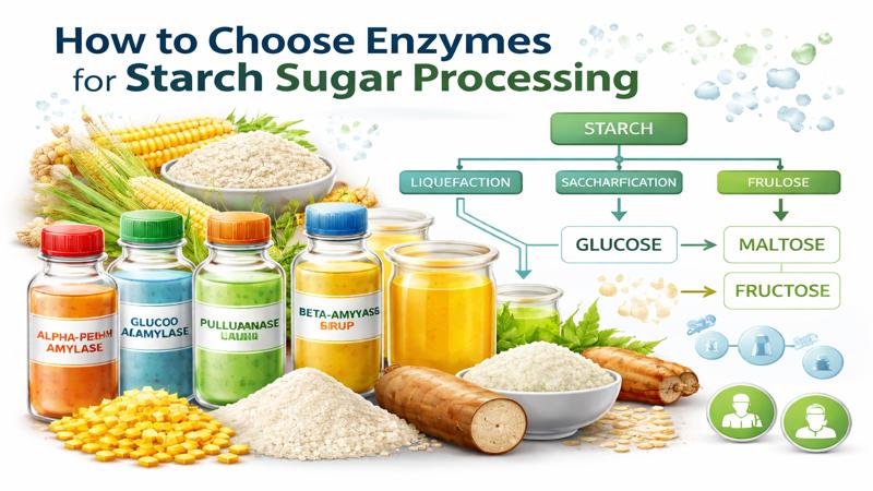 How to Choose Enzymes for Starch Sugar Processing: A Comprehensive Selection Guide